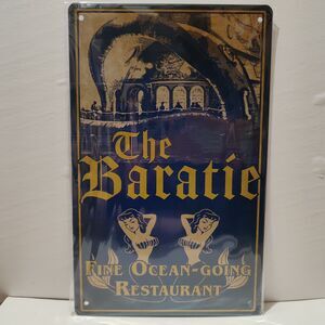 One Piece Netflix Baratie Metal Tin Sign Official Wall Hanging Display Piece